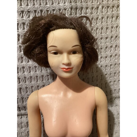 JUDY LITTLECHAP Doll 1963 Remco 13 Inch Naked For Parts Damaged Right Hand - Picture 4 of 14